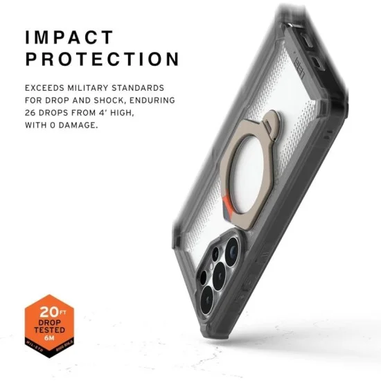 UAG Plasma XTE 360 w/Magnet Case for Galaxy S26 Ultra - Ash